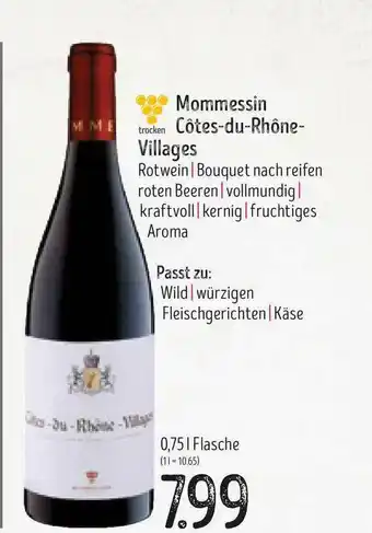 Edeka Struve Mommessin Côtes-du-rhône Villages Angebot