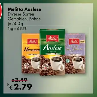 Travel Free Melitta Auslese 500g Angebot