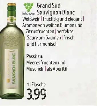 Edeka Struve Grand Sud Sauvignon Blanc Angebot