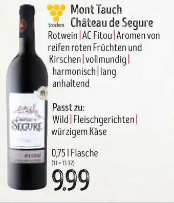 Edeka Struve Mont Tauch Château De Segure Angebot