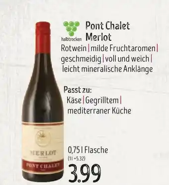 Edeka Struve Pont Chalet Merlot Angebot