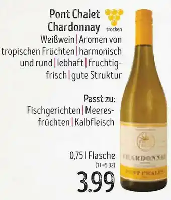 Edeka Struve Pont Chalet Chardonnay Angebot