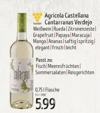 Edeka Struve Agricola Castellana Cantarranas Verdejo Angebot