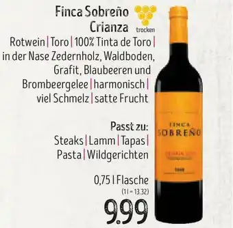 Edeka Struve Finca Sobreño Crianza Angebot