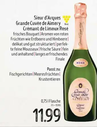 Edeka Struve Sieru D'arques Grande Cuvée De Aimery Brut Crémant De Limoux Rosé Angebot