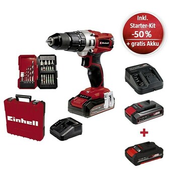 Bauhaus Einhell power x-change 18v maschinenpaket (18 v, 2,5 ah, 2 akkus) Angebot