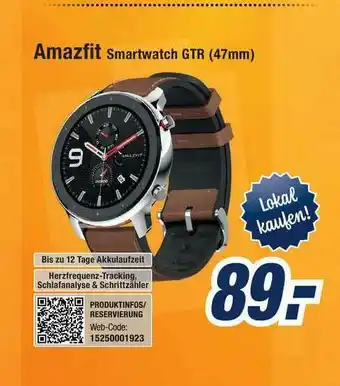 Expert Bening Amazfit Smartwatch Gtr (47 Mm) Angebot