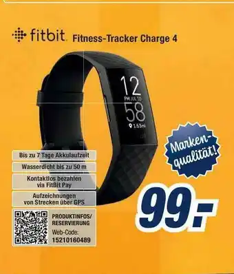 Expert Bening Fitbit Fitness-tracker Charge 4 Angebot