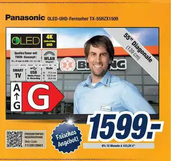 Expert Bening Panasonic Oled-uhd-fernseher Tx-55hzx1509 Angebot