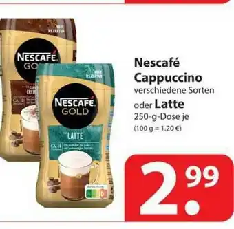 Famila Nord West Nescafé Cappuccino Oder Latte Angebot