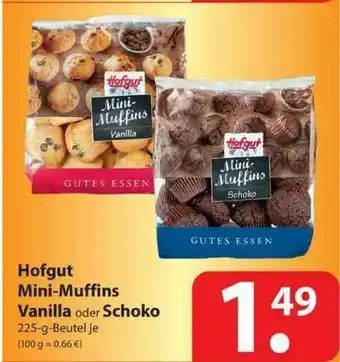 Famila Nord West Hofgut Mini-muffins Vanilla Oder Schoko Angebot