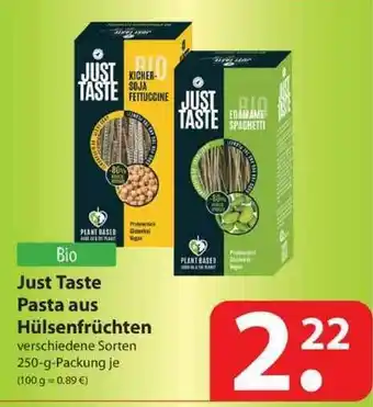 Famila Nord West Just Taste Pasta Aus Hüsenfrüchten Angebot