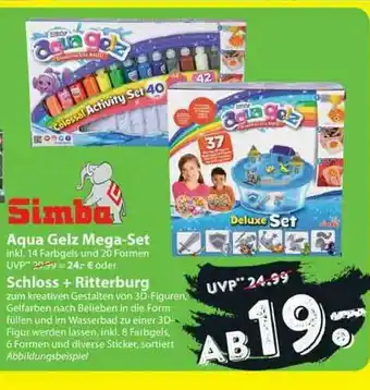 Famila Nord West Simba Aqua Gelz Mega-set Oder Schloss + Ritterburg Angebot