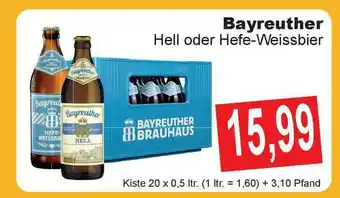 Getränke Göbel Bayreuther Hell Oder Hef-weissbier Angebot