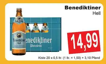 Getränke Göbel Benediktiner Hell Angebot