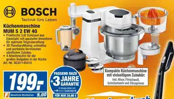 expert Techno Land Bosch Küchenmaschine MUM S 2 EW 40 Angebot