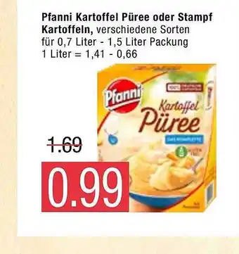 Marktkauf Pfanni Kartoffel-püree, oder Stampf kartofelln Angebot