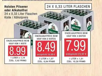 Marktkauf Holsten Pilsener oder Alkoholfrei Angebot