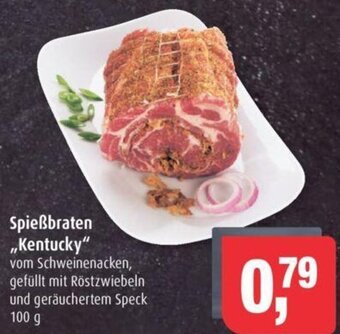 Markant Spießbraten ,,Kentucky" vom Schweinenacken, gefüllt mit Röstzwiebeln und geräuchertem Speck 100 g Angebot