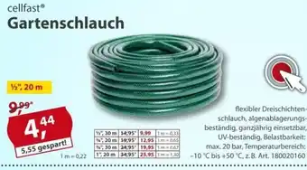 Sonderpreis Baumarkt Cellfast Gartenschlauch Angebot