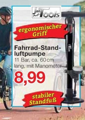 Jawoll Fahrrad-Standluftpumpe Angebot