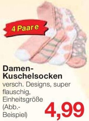 Jawoll Damen-Kuschelsocken 4 Paare Angebot