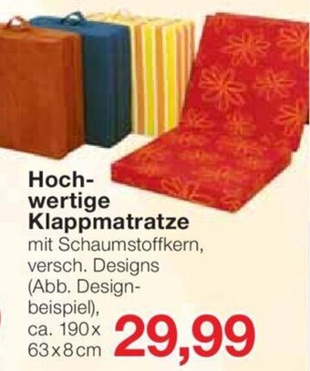 Jawoll Hochwertige Klappmatratze Angebot