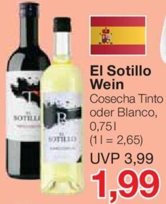 Jawoll El Sotillo Wein 0,75 L Angebot