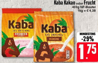 Edeka Kaba Kakao oder Frucht 400g NF-Beutel Angebot