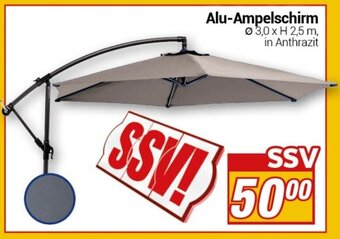 CENTERSHOP Alu-Ampelschirm Angebot
