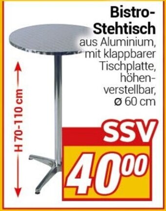 CENTERSHOP Bistro-Stehtisch Angebot