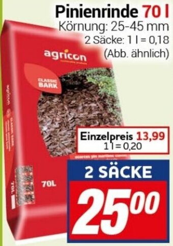 CENTERSHOP Pinienrinde 70 L Angebot