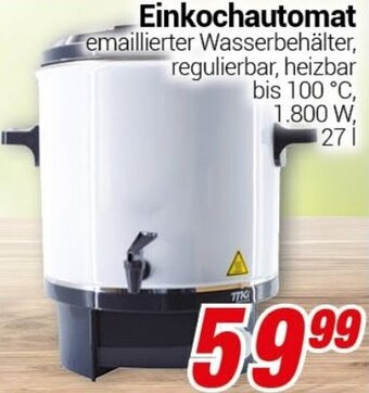 CENTERSHOP Einkochautomat Angebot