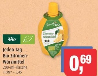 Markant Jeden Tag Bio Zitronen-Würzmittel 200-ml-Flasche Angebot