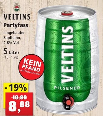 Thomas Philipps VELTINS Partyfass 5 Liter Angebot