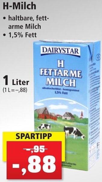 Thomas Philipps H-Milch 1 Liter Angebot