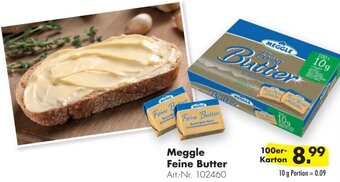 Handelshof Meggle Feine Butter 100er Karton Angebot