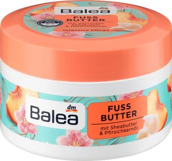 dm drogerie Balea fußbutter sheabutter & pfirsichkernöl Angebot