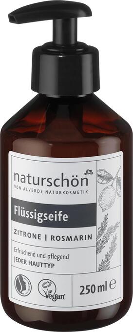 dm drogerie Alverde naturkosmetik naturschön flüssigseife zitrone rosmarin Angebot