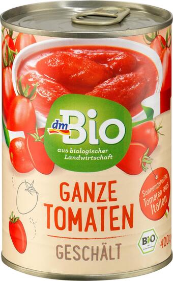 dm drogerie Dmbio tomaten ganz, geschält Angebot