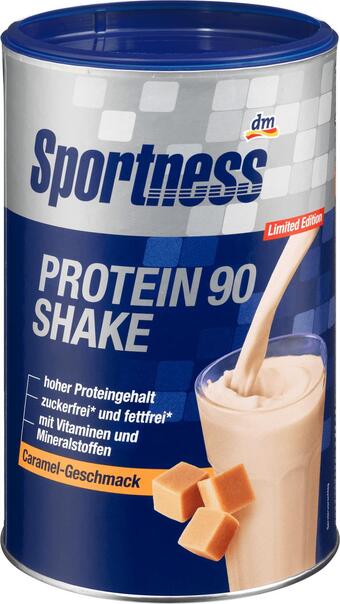 dm drogerie Sportness proteinpulver protein 90, caramel geschmack Angebot