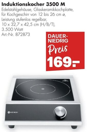 Handelshof HENDI Induktionskocher 3500 M Angebot