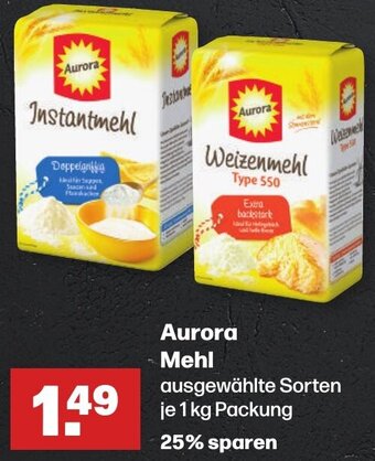 Handelshof Aurora Mehl 1 kg Packung Angebot