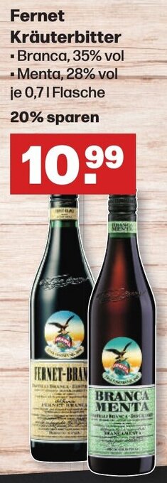 Handelshof Fernet Kräuterbitter 0,7 L Flasche Angebot