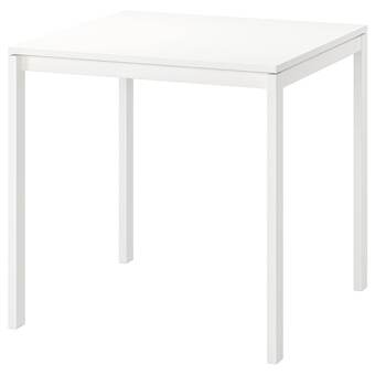 IKEA Melltorp tisch, weiß, 75x75 cm Angebot