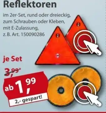 Sonderpreis Baumarkt Reflektoren Angebot