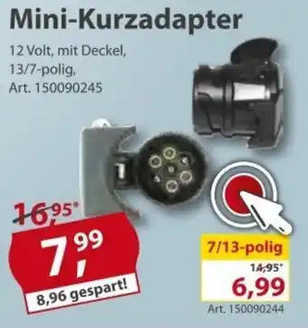 Sonderpreis Baumarkt Mini Kurzadapter Angebot