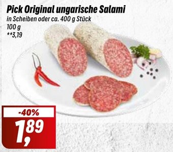 Simmel Pick Original ungarische Salami 100g Angebot