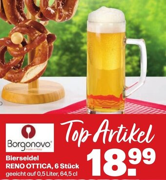 Handelshof Borgonovo Bierseidel RENO OTTICA, 6 Stück Angebot