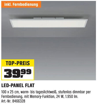 OBI LED-PANEL FLAT Angebot